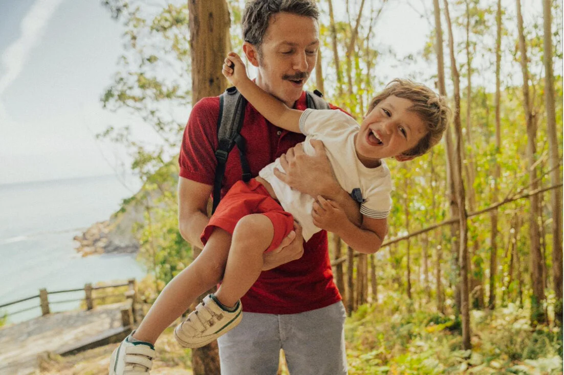 imagen padre con su hijo